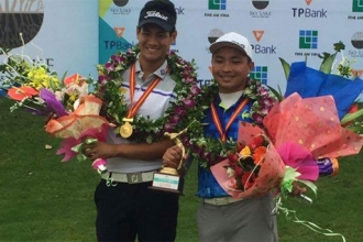 Trương Chí Quân lần thứ hai vô địch giải golf quốc gia mở rộng