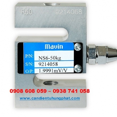 Loadcell Mavin NS6 100kg - Cân điện tử Hưng Phát